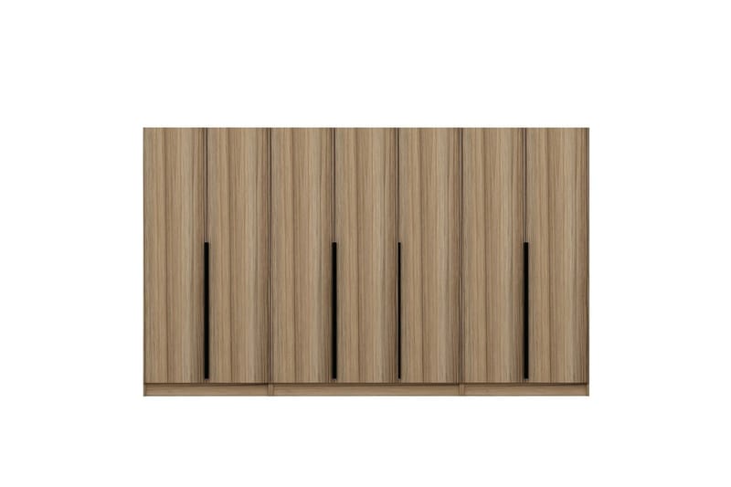 Fruitland Garderob 315 cm - Ek - Förvaring - Klädförvaring - Garderob & garderobssystem