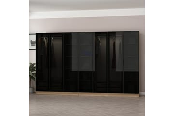 Fruitland Garderob 315 cm - Ek - Förvaring - Klädförvaring - Garderob & garderobssystem
