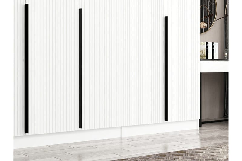 Fruitland Garderob 315 cm - Vit - Förvaring - Klädförvaring - Garderob & garderobssystem