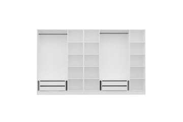 Fruitland Garderob 315 cm - Vit - Förvaring - Klädförvaring - Garderob & garderobssystem
