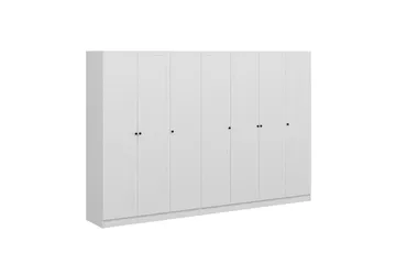 Fruitland Garderob 315 cm - Vit - Förvaring - Klädförvaring - Garderob & garderobssystem
