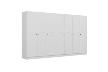Fruitland Garderob 315 cm - Vit - Förvaring - Klädförvaring - Garderob & garderobssystem