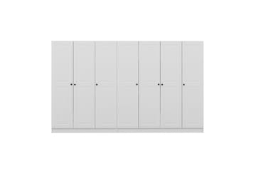 Fruitland Garderob 315 cm - Vit - Förvaring - Klädförvaring - Garderob & garderobssystem