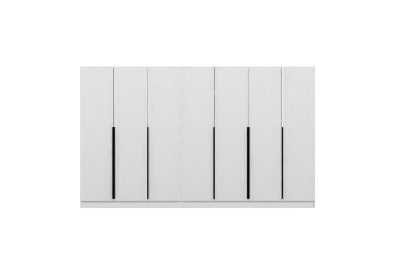 Fruitland Garderob 315 cm - Vit - Förvaring - Klädförvaring - Garderob & garderobssystem