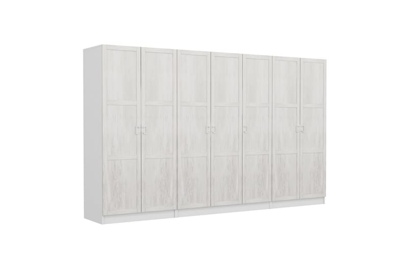 Fruitland Garderob 315 cm - Vit - Förvaring - Klädförvaring - Garderob & garderobssystem