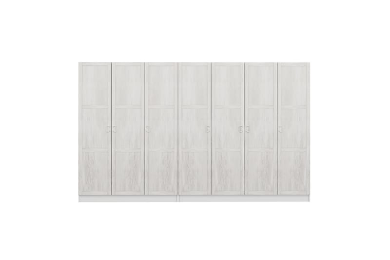 Fruitland Garderob 315 cm - Vit - Förvaring - Klädförvaring - Garderob & garderobssystem
