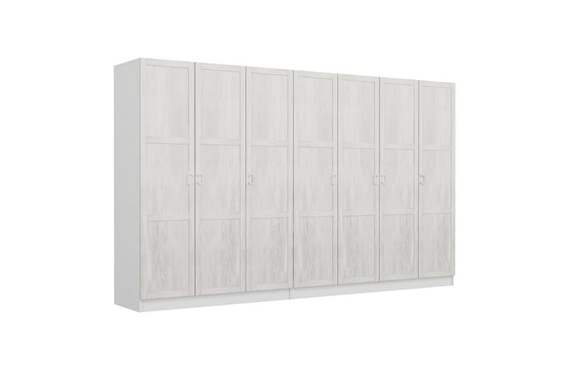 Fruitland Garderob 315 cm - Vit - Förvaring - Klädförvaring - Garderob & garderobssystem
