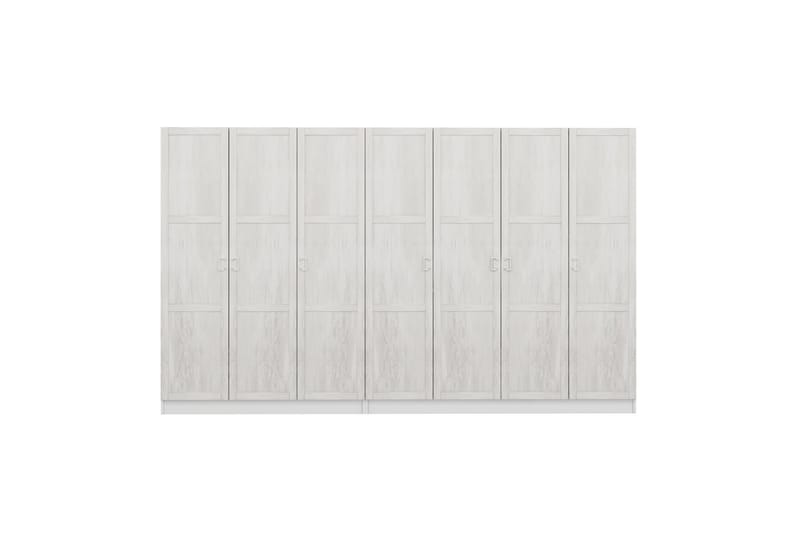 Fruitland Garderob 315 cm - Vit - Förvaring - Klädförvaring - Garderob & garderobssystem