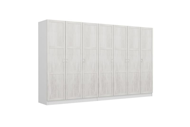 Fruitland Garderob 315 cm - Vit - Förvaring - Klädförvaring - Garderob & garderobssystem