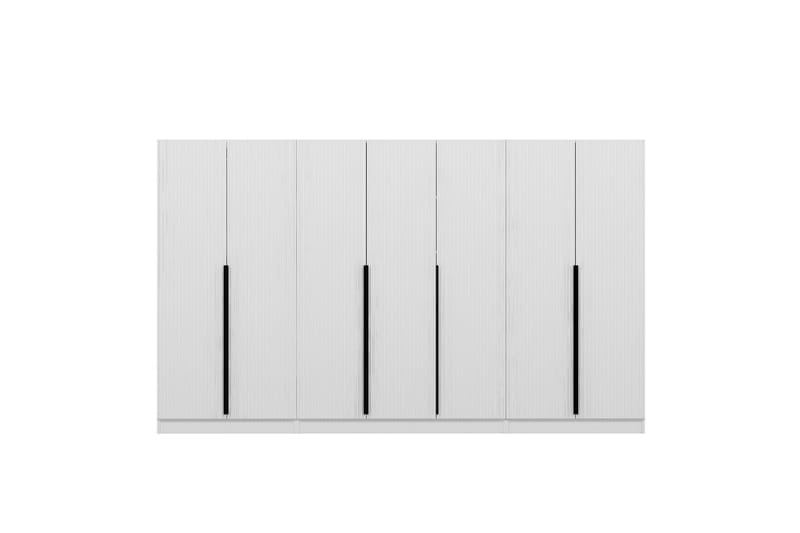 Fruitland Garderob 315 cm - Vit - Förvaring - Klädförvaring - Garderob & garderobssystem