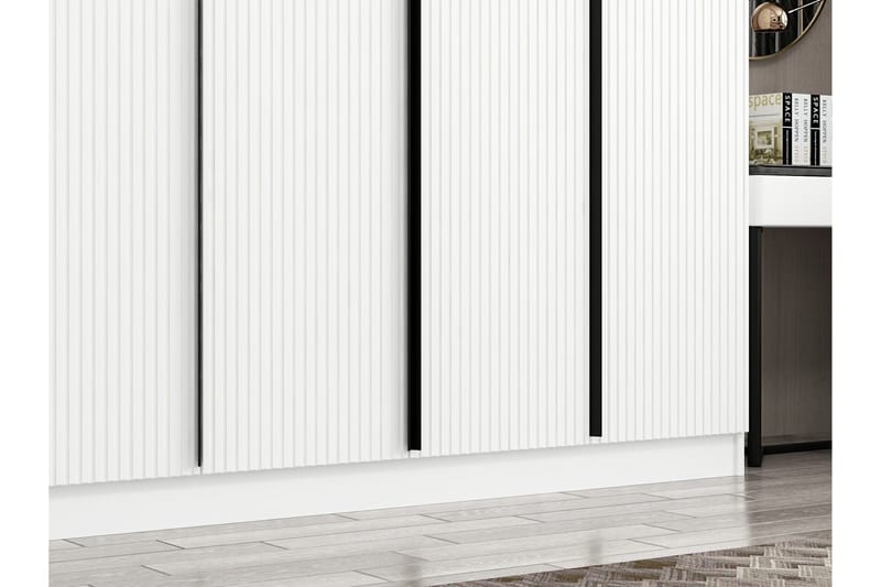 Fruitland Garderob 315 cm - Vit - Förvaring - Klädförvaring - Garderob & garderobssystem