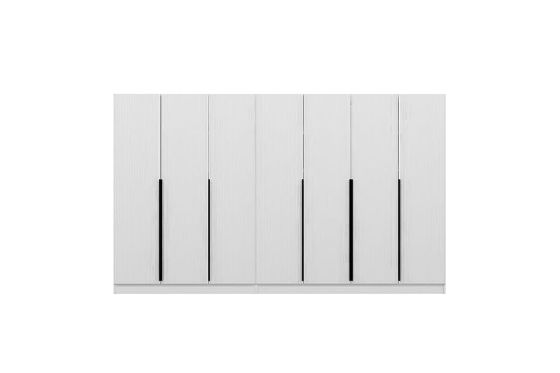 Fruitland Garderob 315 cm - Vit - Förvaring - Klädförvaring - Garderob & garderobssystem