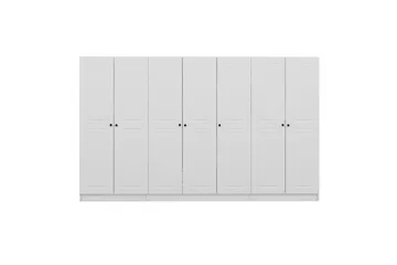Fruitland Garderob 315 cm - Vit - Förvaring - Klädförvaring - Garderob & garderobssystem