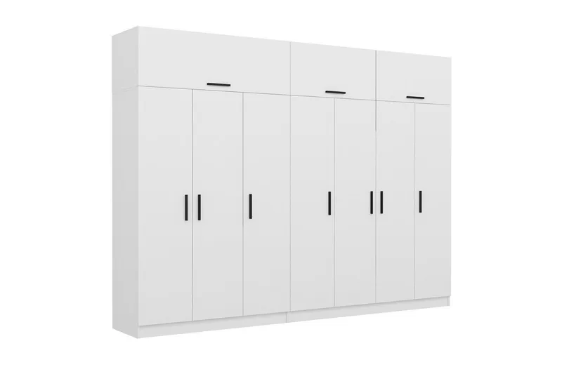 Fruitland Garderob 315x235 cm, Vit