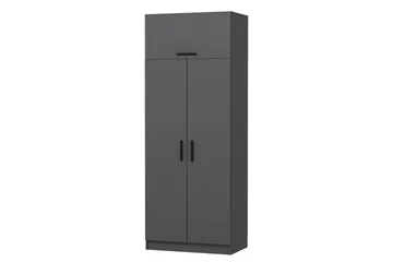 Fruitland Garderob 90 cm - Antracit - Förvaring - Klädförvaring - Garderob & garderobssystem