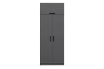 Fruitland Garderob 90 cm - Antracit - Förvaring - Klädförvaring - Garderob & garderobssystem