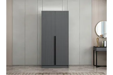 Fruitland Garderob 90 cm - Antracit - Förvaring - Klädförvaring - Garderob & garderobssystem