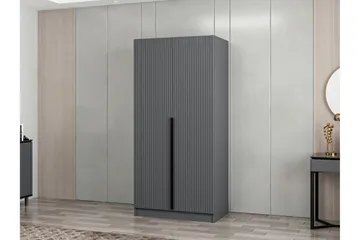 Fruitland Garderob 90 cm - Antracit - Förvaring - Klädförvaring - Garderob & garderobssystem