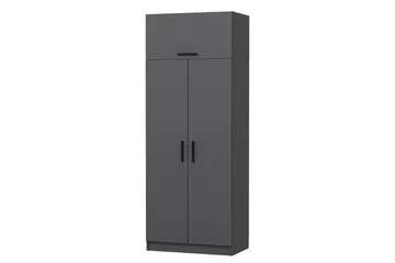 Fruitland Garderob 90 cm - Antracit - Förvaring - Klädförvaring - Garderob & garderobssystem