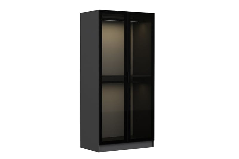 Fruitland Garderob 90 cm - Antracit - Förvaring - Klädförvaring - Garderob & garderobssystem