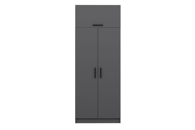 Fruitland Garderob 90 cm - Antracit - Förvaring - Klädförvaring - Garderob & garderobssystem