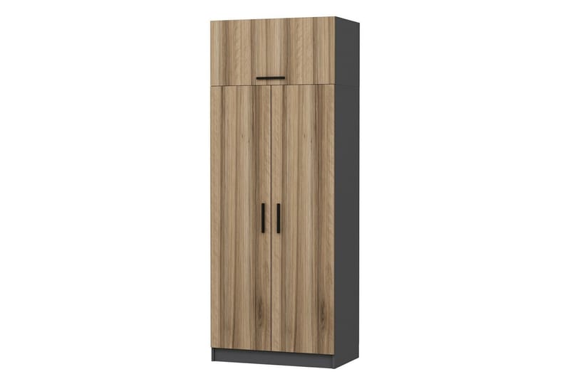 Fruitland Garderob 90 cm - Antracit - Förvaring - Klädförvaring - Garderob & garderobssystem