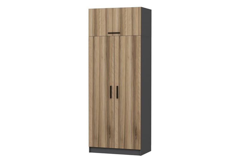 Fruitland Garderob 90 cm - Antracit - Förvaring - Klädförvaring - Garderob & garderobssystem