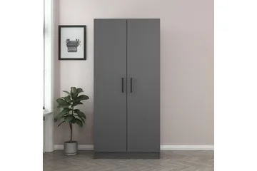 Fruitland Garderob 90 cm - Antracit - Förvaring - Klädförvaring - Garderob & garderobssystem