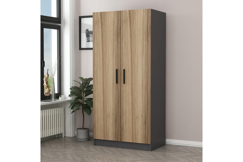 Fruitland Garderob 90 cm - Ek - Förvaring - Klädförvaring - Garderob & garderobssystem