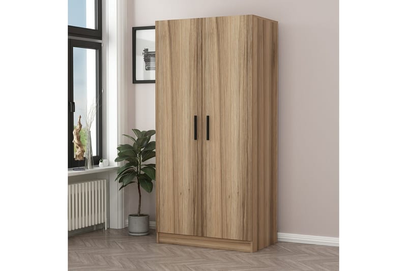 Fruitland Garderob 90 cm - Ek - Förvaring - Klädförvaring - Garderob & garderobssystem
