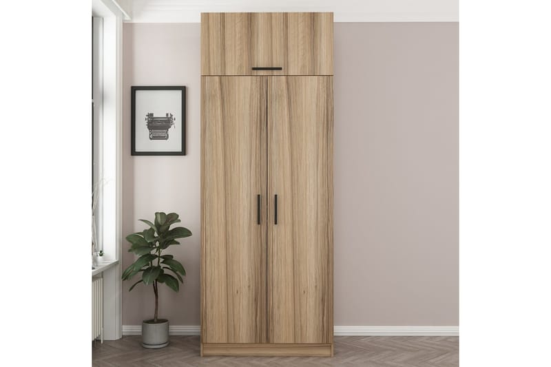 Fruitland Garderob 90 cm - Ek - Förvaring - Klädförvaring - Garderob & garderobssystem