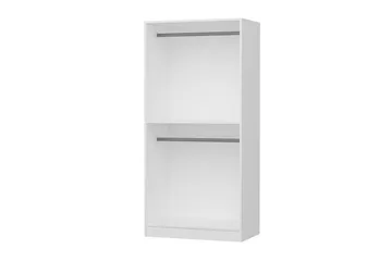 Fruitland Garderob 90 cm i Målat Trä - Vit - Förvaring - Klädförvaring - Garderob & garderobssystem