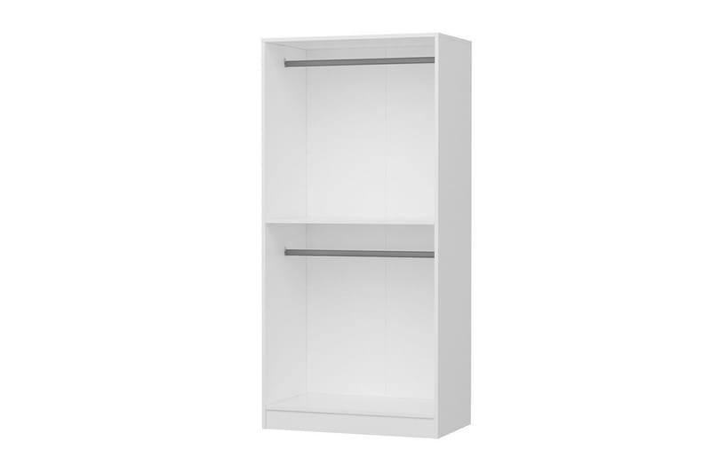 Fruitland Garderob 90 cm i Målat Trä - Vit - Förvaring - Klädförvaring - Garderob & garderobssystem