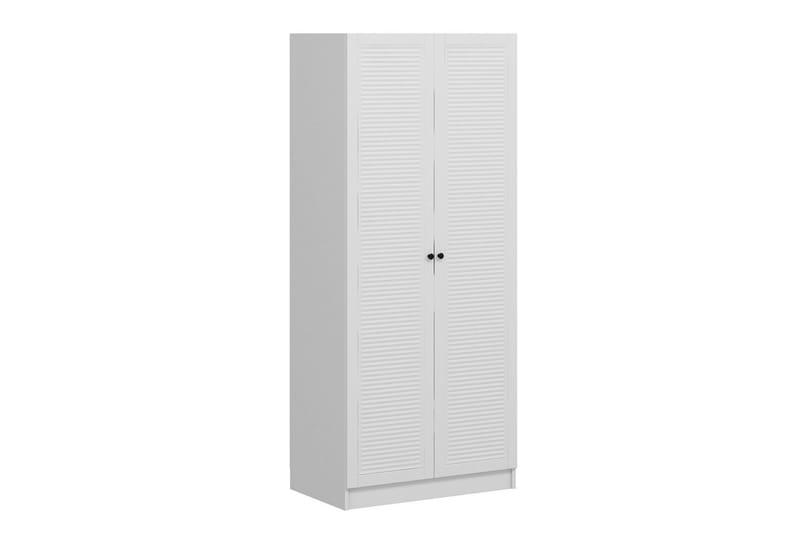 Fruitland Garderob 90 cm i Målat Trä - Vit - Förvaring - Klädförvaring - Garderob & garderobssystem
