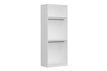 Fruitland Garderob 90 cm i Trä - Vit - Förvaring - Klädförvaring - Garderob & garderobssystem