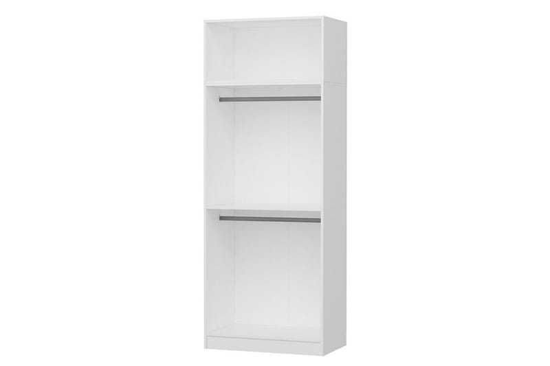 Fruitland Garderob 90 cm i Trä - Vit - Förvaring - Klädförvaring - Garderob & garderobssystem