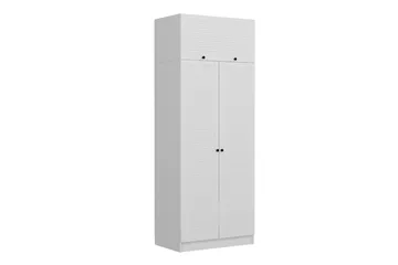 Fruitland Garderob 90 cm - Vit - Förvaring - Klädförvaring - Garderob & garderobssystem