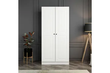 Fruitland Garderob 90 cm - Vit - Förvaring - Klädförvaring - Garderob & garderobssystem