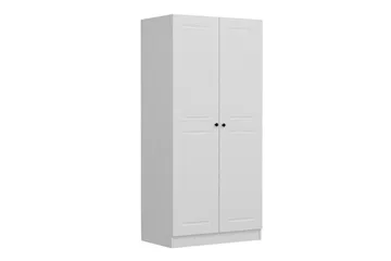 Fruitland Garderob 90 cm - Vit - Förvaring - Klädförvaring - Garderob & garderobssystem