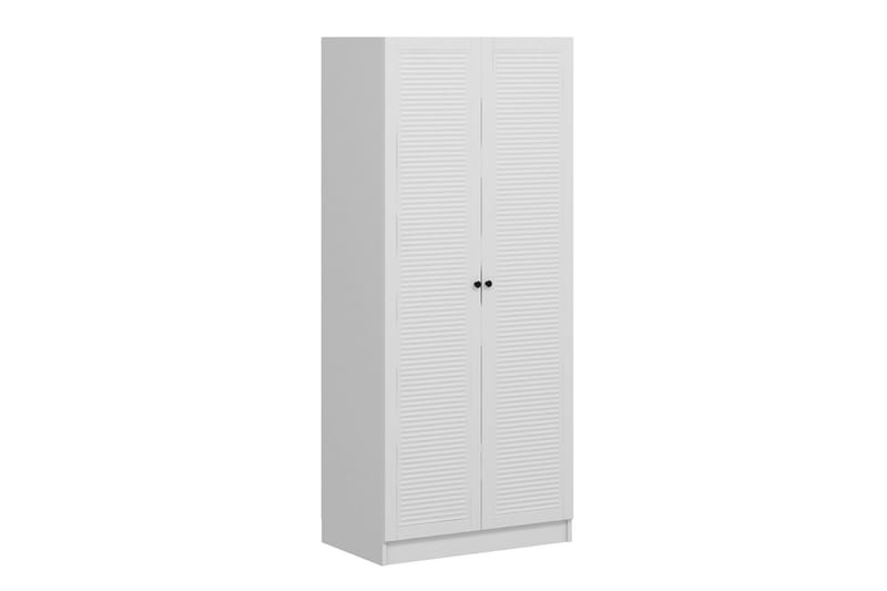 Fruitland Garderob 90 cm - Vit - Förvaring - Klädförvaring - Garderob & garderobssystem