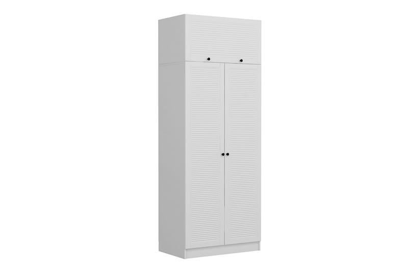 Fruitland Garderob 90 cm - Vit - Förvaring - Klädförvaring - Garderob & garderobssystem