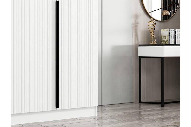 Fruitland Garderob 90 cm - Vit - Förvaring - Klädförvaring - Garderob & garderobssystem