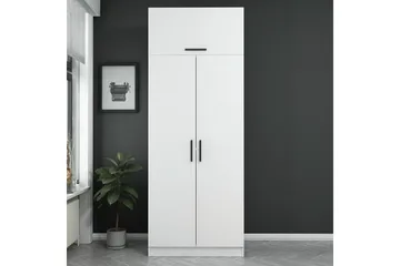 Fruitland Garderob 90 cm - Vit - Förvaring - Klädförvaring - Garderob & garderobssystem