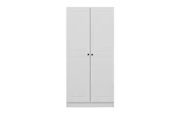 Fruitland Garderob 90 cm - Vit - Förvaring - Klädförvaring - Garderob & garderobssystem