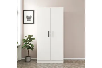 Fruitland Garderob 90 cm - Vit - Förvaring - Klädförvaring - Garderob & garderobssystem