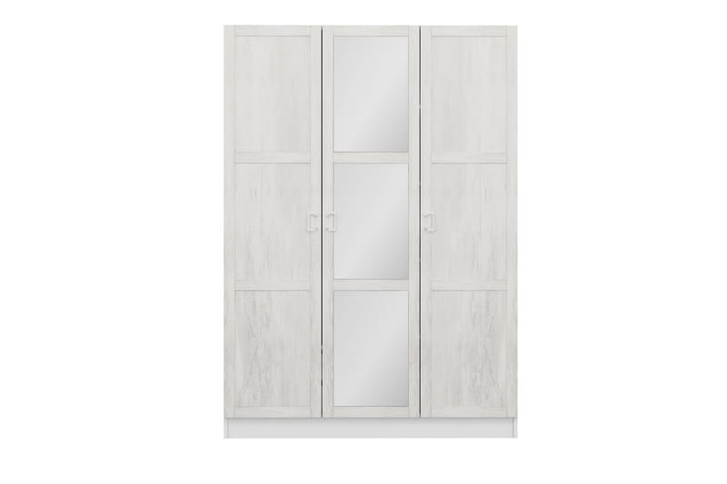 Fruitland Garderob med Spegel - Beige - Förvaring - Klädförvaring - Garderob & garderobssystem