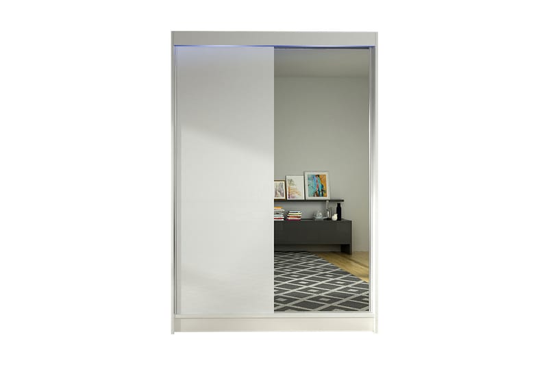 Garderob + LED - Vit/RGB LED - Förvaring - Klädförvaring - Garderob & garderobssystem