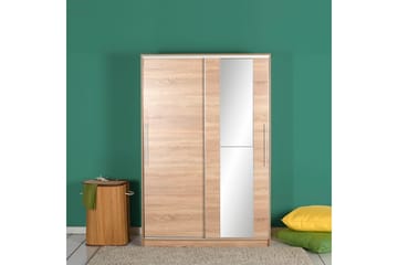 Garderob 120x182 cm - Natur - Förvaring - Klädförvaring - Garderob & garderobssystem