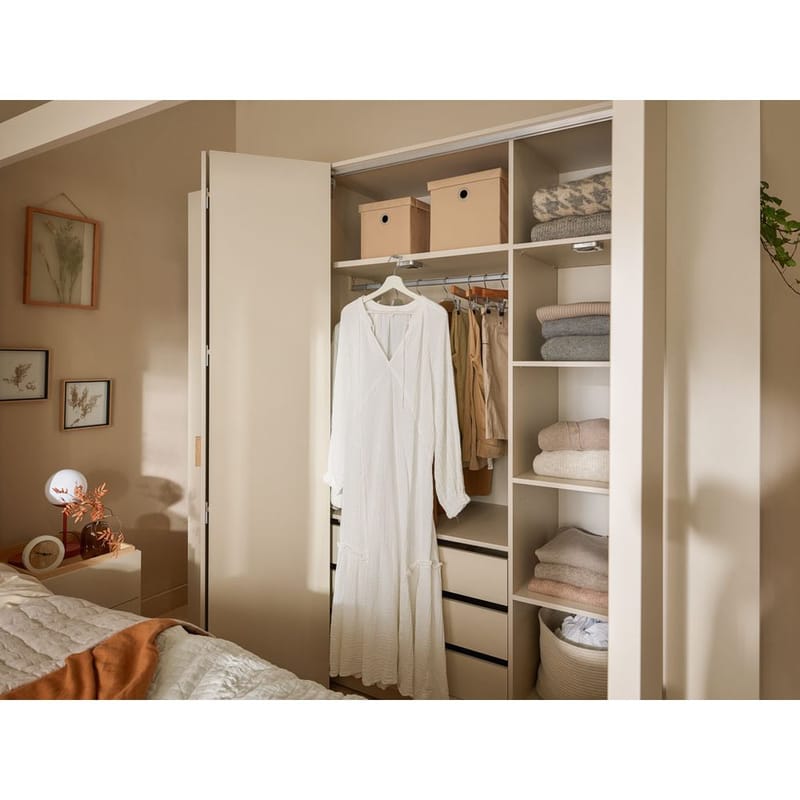 Garderob 4 You Fresh 4 Dörrar - Ek, 240,6 cm - Förvaring - Klädförvaring - Garderob & garderobssystem - Klädskåp & fristående garderob