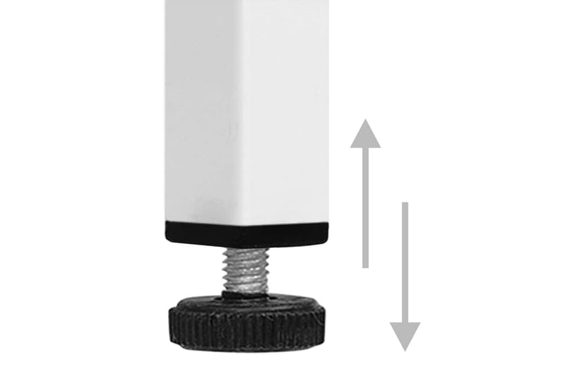 Garderob 90x50x180 cm vit stål - Vit - Förvaring - Klädförvaring - Garderob & garderobssystem